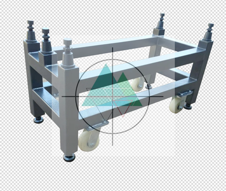 <b>大理石平臺帶輪子支架</b>