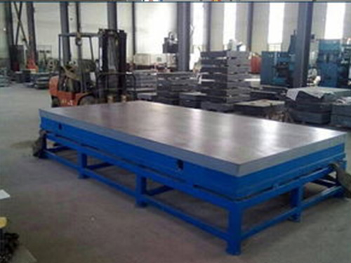 溫度的變化對鑄鐵平臺的影響以及注意的事項